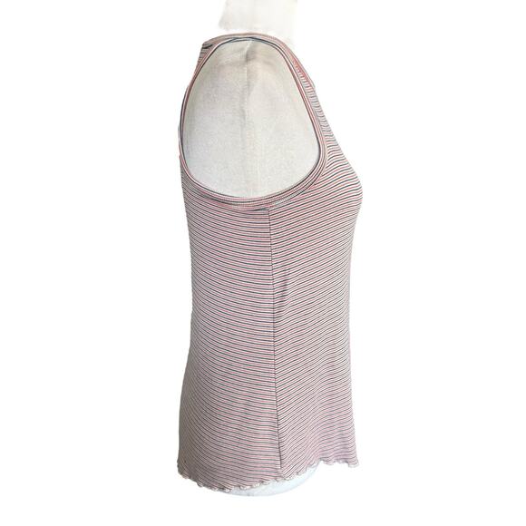 Toad & Co Womens Daisy Ribbed Striped Tank Top Multicolor S Granolagirl Casual - Picture 5 of 11
